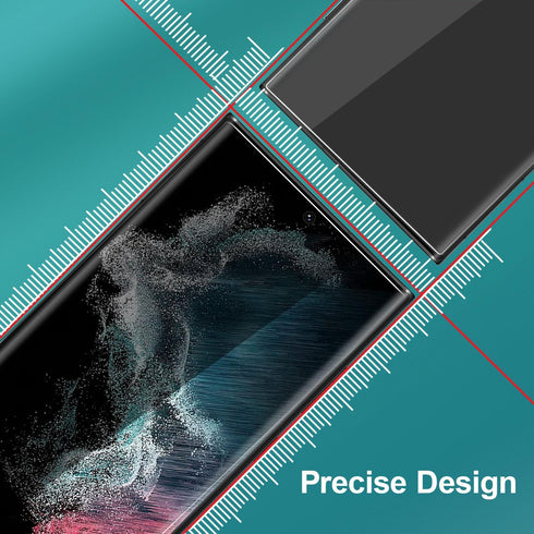 UEEBAI for Samsung Galaxy S22 Ultra 5G Privacy Screen Protector, 2 Pack 9H Hardness Anti Spy Private Tempered Glass Film Bubble Free Film Case Fri...