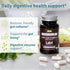 Live Cultures+ Lab4 Probiotics & Prebiotic, Vegan, Non-GMO, Lactobacillus Acidophilus & Bifidobacterium, Guaranteed 25 Billion CFU, Non-Bloating G...
