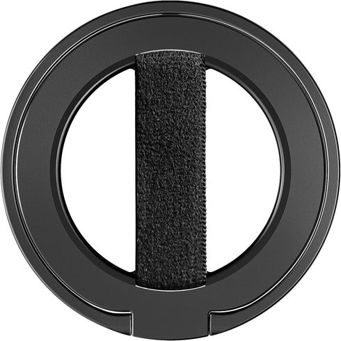 EWA MagOne Ultra Phone Grip Stand with Replaceable Elastic Finger Loop, Removable Magnetic Ring Holder Kickstand Loop, Double-Sided Magnetic Acces...
