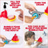 ArtCreativity Crab Bubble Machine Bath Toy - Bath Bubble Machine for Babies with 2 Attachments for Lots of Bubbles - Cute Bath Time Toys for Toddl...