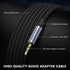 MOSWAG 2.5mm Male to 3.5mm Female Stereo Audio Jack Adapter,2.5mm Balanced Male to 3.5mm Stereo Female Jack Plug Cable for Astell&Kern AK240 AK380...
