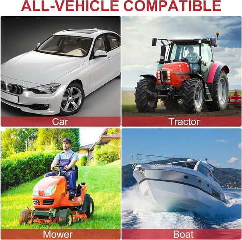 2 Pieces Steering Wheel Knob Spinner Suicide Knobs Steering Wheel 360 Degrees Rotation Tractor Accessories for Cars, Trucks, Tractors, Boats, Golf...