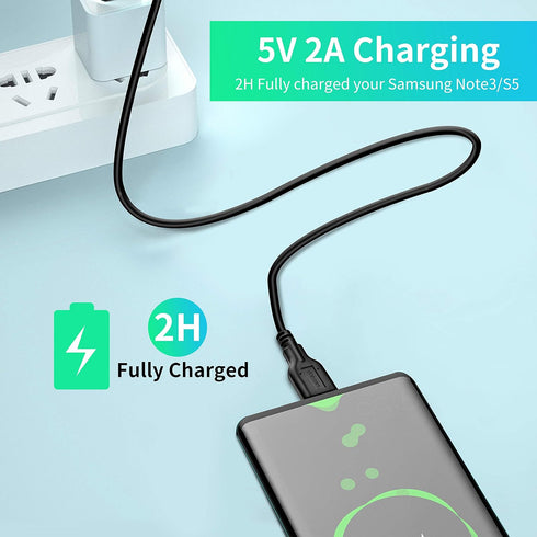 Micro B Cable, USB 3.0 A Male to Micro USB 3.0 Sync Cord,Data Wire for Toshiba,Seagate,Samsung,WD, My Passport and More External Hard Drive(1ft/35...