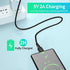 Micro B Cable, USB 3.0 A Male to Micro USB 3.0 Sync Cord,Data Wire for Toshiba,Seagate,Samsung,WD, My Passport and More External Hard Drive(1ft/35...