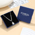 FUNRUN JEWELRY Silver Jewelry Set for Women Rhinestone Necklace and Earrings Bridal Wedding Jewelry Sets for Brides Bridesmaid Crystal Wedding Pro...
