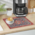 Coffee Mat Coffee Bar Maker Mat Backed Absorbent Nonslip Coffee Station Mat For Kitchen Countertop Fast Dry Washable Dish Drying Mat 18x12Inch...
