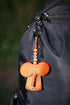 Handmade Leather Elephant Keychain, Hanging Bag Charm for Purse and Backpack | 100% Genuine Leather, Cute Elephant Gifts for Women (Brown)...