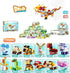 Party Favors for Kids Goodie Bags,12PCS Mini Building Blocks Animal, Building Sets Stem Toys, Assorted Building Blocks Sets for Birthday Party Gif...