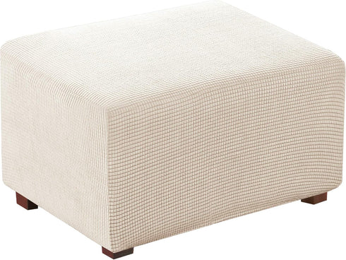 Flamingo P Ottoman Cover Folding Storage Stool Furniture Protector Soft Rectangle Slipcover with Elastic Bottom Ottoman Cover Extra Large (Large, ...
