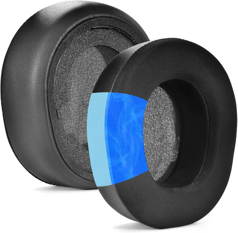 Nova Pro Wireless Earpads - defean Replacement Ear Cushion Ear Pads Compatible with Steelseries Arctis Nova Pro Wireless Headphones (Black Cooling...