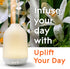 Glade Aromatherapy Diffuser & Essential Oil, Air Freshener for Home, Uplift Your Day Scent with Notes of Orange & Neroli, 0.56 Fl Oz...