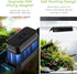 AQQA Magnetic Aquarium Fish Tank Cleaner Fish Tank Glass Algae Scraper Glass Cleaner Scrubber Floating Clean Brush Suitable for Freshwater and Sal...