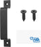 Kare Kind 1x Barn Door Handle (Black) - 7.48-inch Steel with Smooth Edges - Rustic Door Pull for Barn Doors, Sheds, Garages, Gates - Tapping Screw...