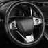Black Steering Wheel Cover?Heavy Duty?Anti-Slip, Safety, Soft, Leather Steering Wheel Cover,Adaptable to 14.5-15 inches Steering Wheel...