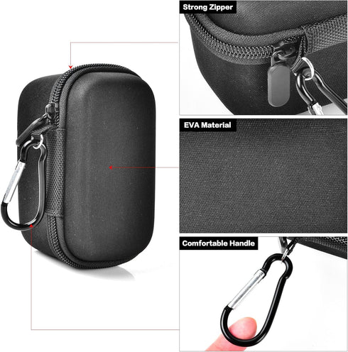 casmilee Carrying Case for iWALK Portable for Apple Watch Charger & Phone Charger 9000mAh/5000mAh, Charging Battery Pack Storage Holder for Anker ...