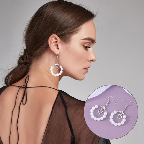 OIIKI 700pcs Hypoallergenic Earring Making Kit, Gold/Silver Plated Earring Hooks, Earring Beading Hoop, Clear Rubber Earring Backs, Jump Rings for...