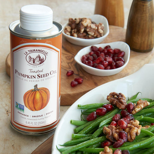 La Tourangelle, Toasted Pumpkin Seed Oil, Great for Cooking, Salad Dressings, Pastas, and Spreads - Health and Beauty Oil, 8.45 fl oz...