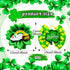 80pcs St.Patrick's Day Dog Bows, Holiday Pet Samll Dog Hair Grooming Bows with Rubber Bands, St.Patrick's Day Green Lucky Clover Element Dog Hair ...