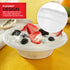Stock Your Home (40 Pack) 12 oz Elegant White Plastic Bowls for Parties Small Disposable Bowl for Fancy Dinner or Cocktail Party, Soup and Salad, ...