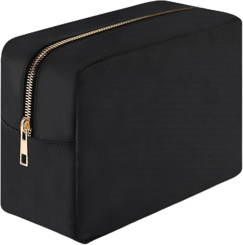 Nylon Makeup Bag, Large Capacity Makeup Bag for Women Cosmetic bag with Zipper, Waterproof Toiletry Bag Personalized Make Up Bag for Travel, Gifts...