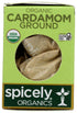 Spicely Organics Cardamom Powder 0.40 Ounce ecoBox Certified Gluten-Free...