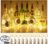 Aluan Wine Bottle Lights with Cork, 12 LED 10 Pack Fairy / String Lights Waterproof Battery Operated for Jar Party Wedding Christmas Festival Bar ...