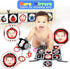 Black and White High Contrast Baby Toys 0-6 Months with Mirror, Crinkle and Rattles, Soft Baby Toys for Brain Development Montessori Sensory Tummy...