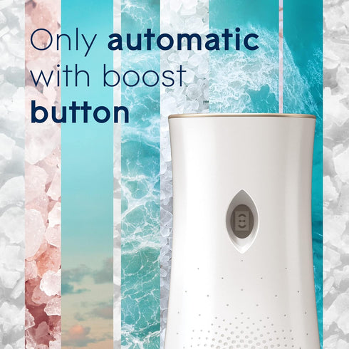 Glade Automatic Spray Refill, Air Freshener for Home and Bathroom, Sky & Sea Salt, 6.2 Oz...