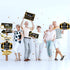 20 Pieces Retirement Party Decorations Happy Retirement banner Sign outdoor Retired Yard Directional Sign Supplies, 10 Styles(Black, Gold, White)...