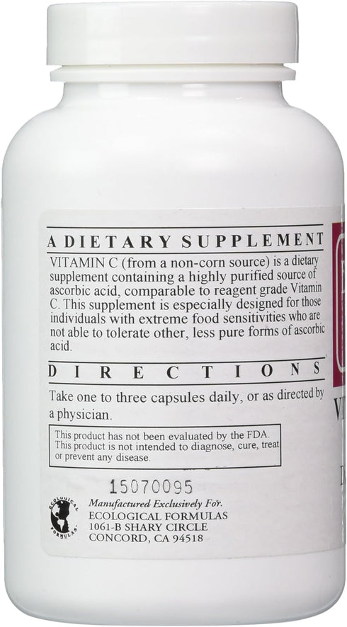 Cardiovascular Research Vitamin C-1000 Capsules, 120 Count...