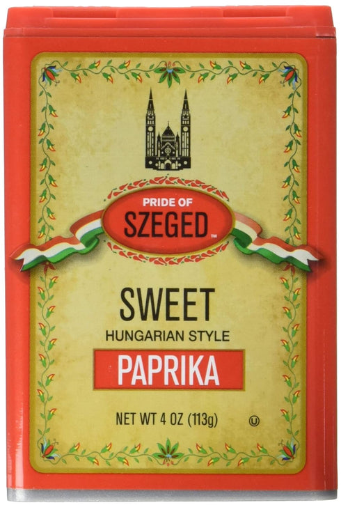Szeged, Paprika Hungarian Sweet, 4 Ounce...