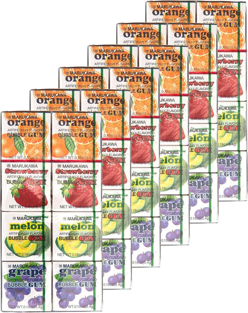 Bubble Gum Fruits Flavor (8-ct) - 1.58oz (Pack of 6)...