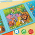 LovesTown Magnetic Travel Puzzles Book, Animal Wooden Magnetic Puzzles for Toddlers Learning Magnetic Puzzles for Road Trip...