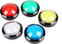 EG STARTS 5X Arcade Buttons 60mm Dome 2.36 inch LED Push Button with Micro Switch for Arcade Machine Video Games Console...