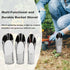 3Pcs Bonsai Soil Scoops Garden Shovels Garden Tool Bucket Shovel 3 Sizes Soil Scoops Soil Metal Spade Shovel Succulent Planting Potting Cup for Ho...