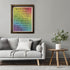 Posterizer 1 pcs-welcome all sizes and sexes and colors sign-Gay & LGBTQ Art-Motivational & Inspirational Art-Gift for LGBTQ, Queer, Gay, Bi, Lesb...