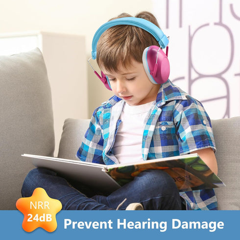 ProCase Kids Noise Cancelling Headphones, Kids Ear Protection Monster Jam Truck, Fireworks Hearing Protection Noise Reduction, Noise Canceling Ear...