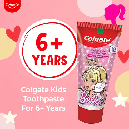 Colgate Kids Barbie Red Toothpaste - 80 g...