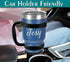 Personalized Ringneck Tumbler 30 oz with Straw, Customized Vacuum Insulated Tumbler with Custom Name Text Engraved in USA – Birthday, Wedding, Ann...
