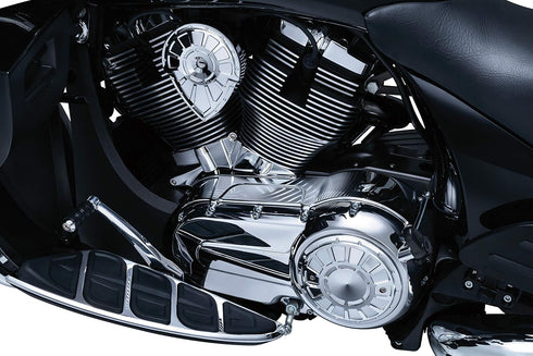 Kuryakyn 8856 Motorcycle Footpegs: ISO Long Shift/Brake Peg for Indian, Victory Motorcycles, Chrome, Pack of 1...