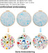 5 Sets Cross Stitch Kit for Beginner, Animal and Plant Beginner Embroidery Kit, Needle Point Kits With Pattern And Instructions for Adults Include...