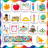 53PCS Back to School Cutouts Decoration, School for First Day of Classroom Theme Essentials Wall Decal Bulletin for Book Chalkboard for Teen-Agers...