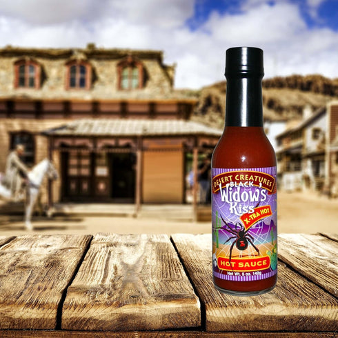 Desert Creatures Habanero Hot Sauce - Black Widows Kiss Extra Hot...