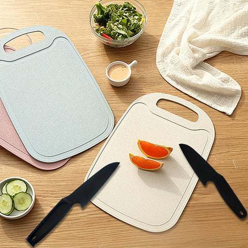 2 pcs Nylon knife plastic knife lightweight and safe, Chef Knives suitable for cutting fruits, vegetables, pizza, cakes?bread...