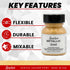 Angelus Metallic-1 oz Leather Paint, Gold...