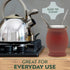 Norte Yerba Mate Cup Kit, 8-Ounces Traditional Mate Tea Cup/Gourd Set | Includes 2 Bombillas (Yerba Mate Straw) & Cleaning Brush, Stainless Steel ...