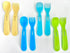 Toddler Kids Feeding Utensil Spoon and Fork Set, Set of 4 (8 Utensils Total) Compatible with Munchkin Lunch Bento Box Replacement (Boy), AG001...
