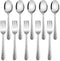 E-far Toddler Forks and Spoons Set, 10-Piece Stainless Steel Toddler Utensils Kids Safe Silverware for Self Feeding, Healthy & Non-Toxic, Dishwash...