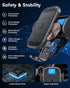 ZeeHoo Wireless Car Charger,15W Qi Fast Charging Auto-Clamping Car Mount, Dash, Air Vent Phone Holder Smart Sensor Auto Charging Cradle for iPhone...