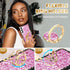 Loheckle for Samsung Galaxy S22 Case for Women Girls with Ring Stand Holder and Lanyard, Glitter Retro Luxury Glamour Cute Square Edges Bling Phon...